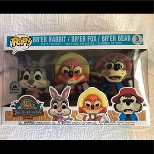 Splash Mountain Funko POP Trio Set